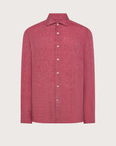 Camicia in lino tinto filo - | Seventy Venezia