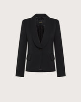 Giacca smoking in gabardina - | Seventy Venezia