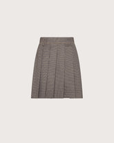 Houndstooth short skirt - | Seventy Venezia