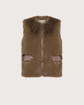 Faux fur vest - | Seventy Venezia