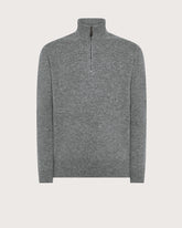 Turtleneck with zipper in pure wool -  | Seventy Venezia