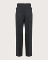 Relaxed fit long stretch pinstriped pants - | Seventy Venezia