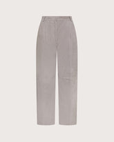 Suede carrot pants - | Seventy Venezia