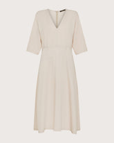 Abito midi in cady crêpe di viscosa stretch -  | Seventy Venezia