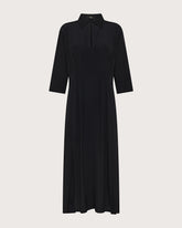 Abito lungo in crêpe misto seta -  | Seventy Venezia