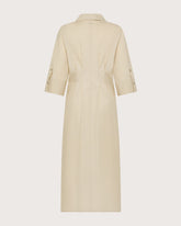 Abito lungo in popeline stretch -  | Seventy Venezia