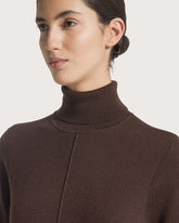Wool turtleneck dress -  | Seventy Venezia