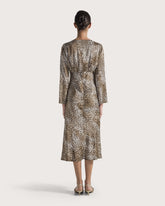 Animal printed midi dress -  | Seventy Venezia