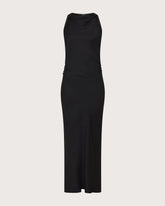 Vestito nero in raso -  | Seventy Venezia