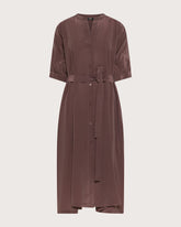 Abito chemisier in seta lavata -  | Seventy Venezia