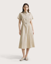 Abito midi in popeline. -  | Seventy Venezia