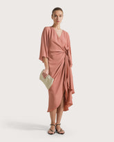 Abito midi in crêpe misto seta -  | Seventy Venezia