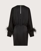 Abito corto con dettaglio piume -  | Seventy Venezia