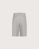 Bermuda sartoriali in misto lino lurex -  | Seventy Venezia