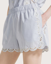 Short in cotone ricamato. -  | Seventy Venezia