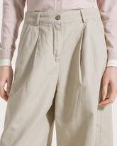 Bermuda in cotone lino. -  | Seventy Venezia