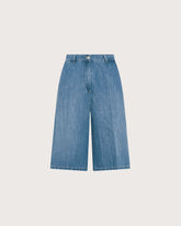 Bermuda in denim mistolino -  | Seventy Venezia