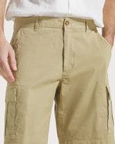 Bermuda tasconato in gabardine di cotone -  | Seventy Venezia