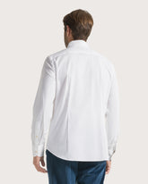 Regular fit cotton poplin shirt -  | Seventy Venezia