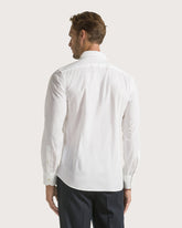 Regular fit cotton poplin shirt -  | Seventy Venezia