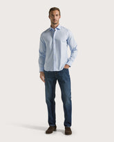 Camicia regular fit in popeline di cotone -  | Seventy Venezia