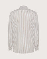 Regular-fit striped shirt in linen cotton -  | Seventy Venezia