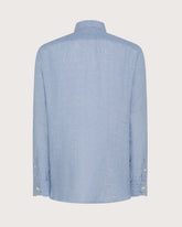 Linen button-down collar shirt -  | Seventy Venezia