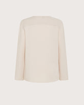 Camicia in cady di viscosa stretch con spacchetti ai polsi -  | Seventy Venezia