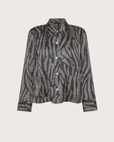 Camicia boxy in viscosa stampata -  | Seventy Venezia