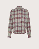 Blended wool plaid shirt -  | Seventy Venezia