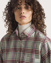 Blended wool plaid shirt -  | Seventy Venezia