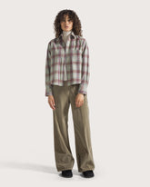 Blended wool plaid shirt -  | Seventy Venezia