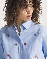 Embroidered Oxford shirt -  | Seventy Venezia
