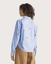 Embroidered Oxford shirt -  | Seventy Venezia