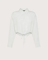 Camicia cropped a righe -  | Seventy Venezia