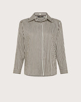 Camicia a righe in misto lino -  | Seventy Venezia