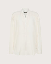 Camicia ampia in crêpe misto seta -  | Seventy Venezia