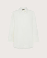 Camicia lunga in cady crêpe viscosa -  | Seventy Venezia