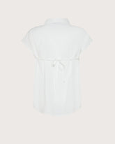 Camicia in popeline stretch a maniche corte -  | Seventy Venezia