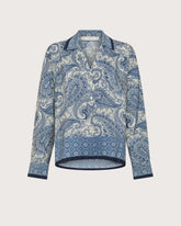 Camicia maniche lunghe con stampa cachemire -  | Seventy Venezia