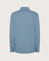 Casual cotton chambray shirt -  | Seventy Venezia