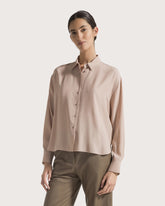 Blended silk crepe shirt -  | Seventy Venezia