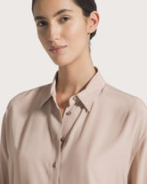 Blended silk crepe shirt -  | Seventy Venezia