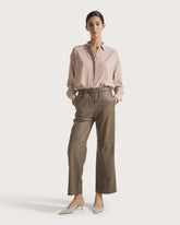 Blended silk crepe shirt -  | Seventy Venezia