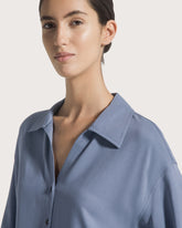 Solid colour cady shirt -  | Seventy Venezia