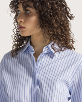 Striped cotton shirt -  | Seventy Venezia