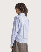 Striped cotton shirt -  | Seventy Venezia