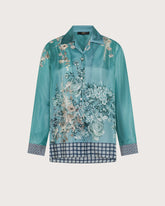 Giacca camicia in seta stampata -  | Seventy Venezia