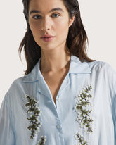 Camicia in viscosa con ricami -  | Seventy Venezia