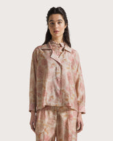 Giacca camicia in organza stampata -  | Seventy Venezia